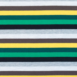 Jersey - Multicolor Lines Braun